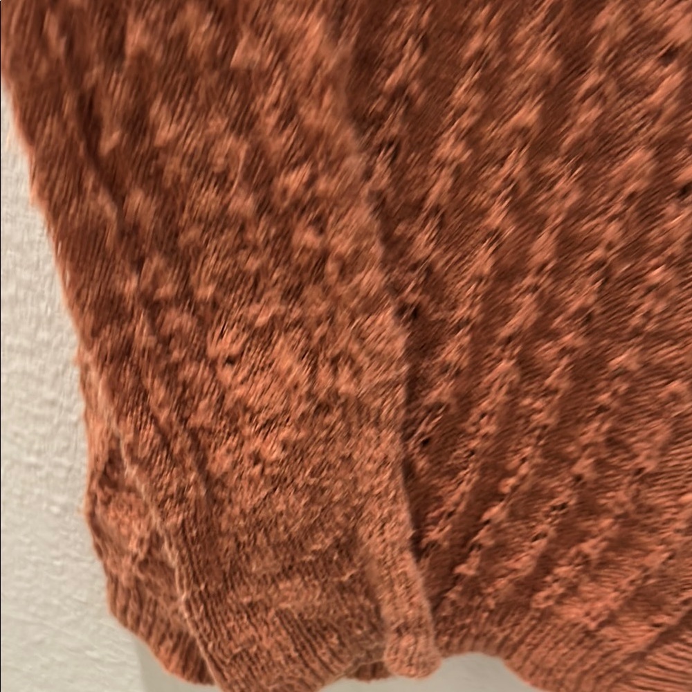 MOSSIMO for Target 2014 collection Women's Rust cardigan cotton blend - Picture 5 of 10